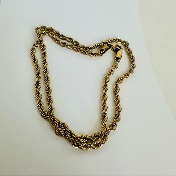 GLD 18k Authentic Yellow Gold 20” Rope Chain, 6mm - Picture 10 of 11
